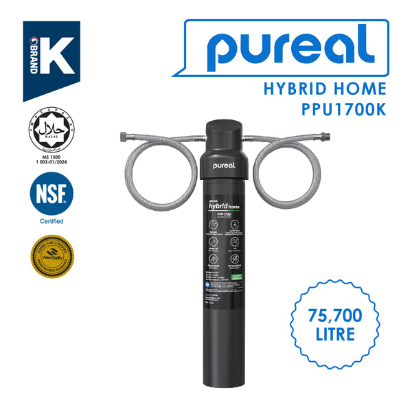Pureal Hybrid Home PPU-1700K — Undersink Filter for Coffee & F&B