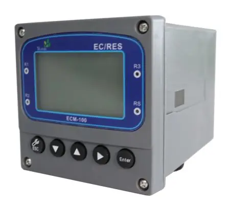 Basic ECM-100 Online Conductivity / Resistivity Meter liquid analyzer for water treatment | SWFI