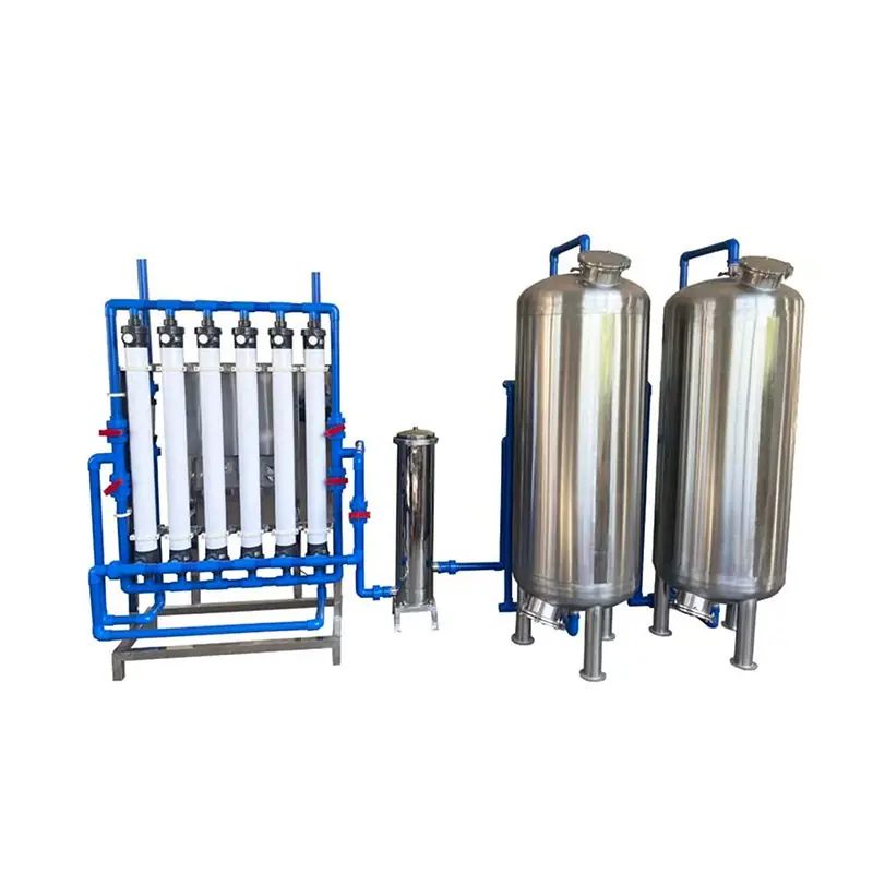 High purity water filtration and membrane treatment system