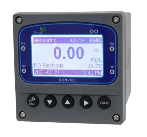 Basic DOM-100 Online Dissolved Oxygen Meter water treatment product Malaysia | SWFI