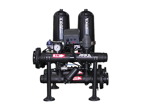 ARKA F202-3 2 Inch Two-Unit T-Type Disc Filter Bank