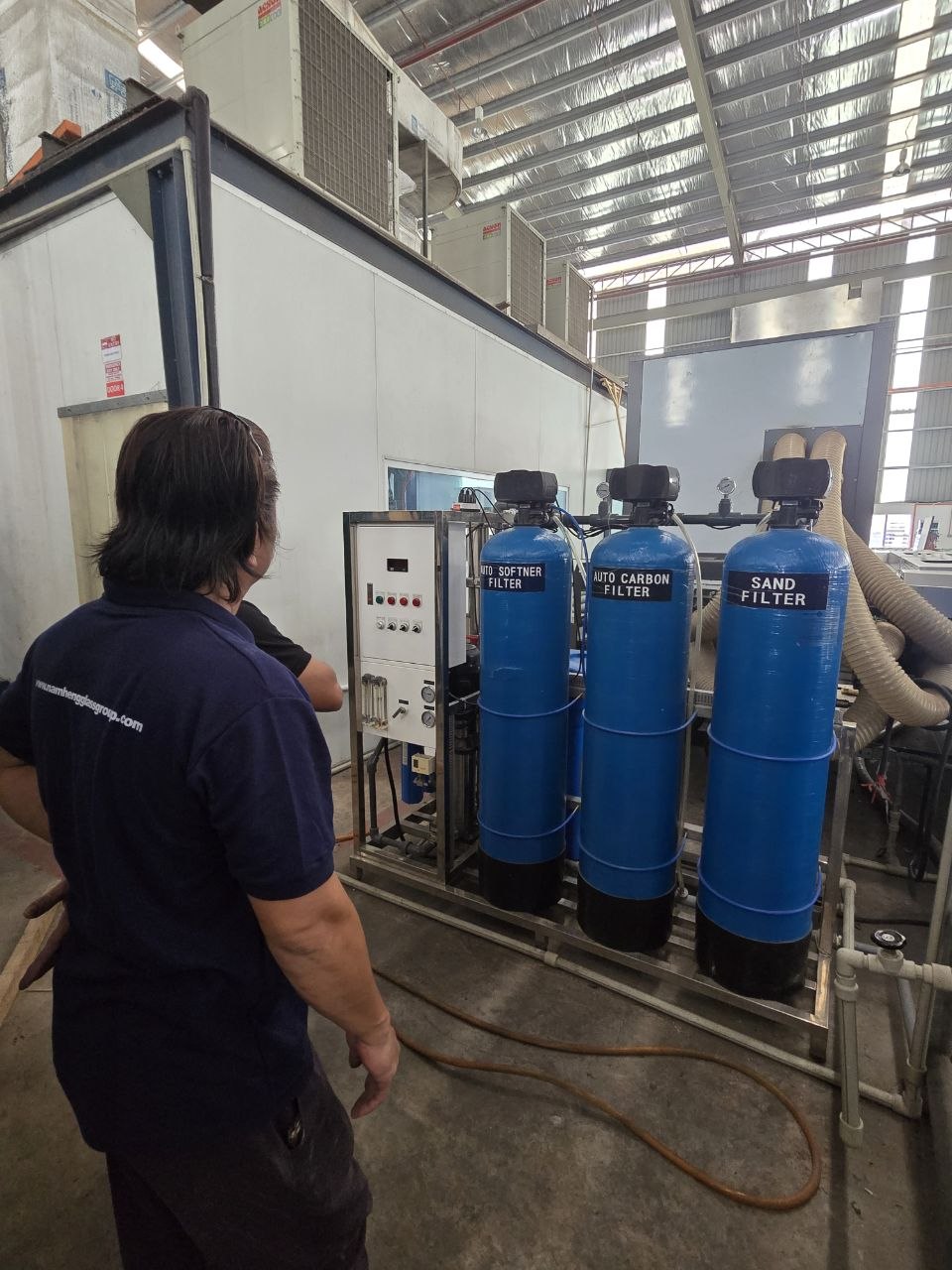 Completed RO pretreatment filtration system