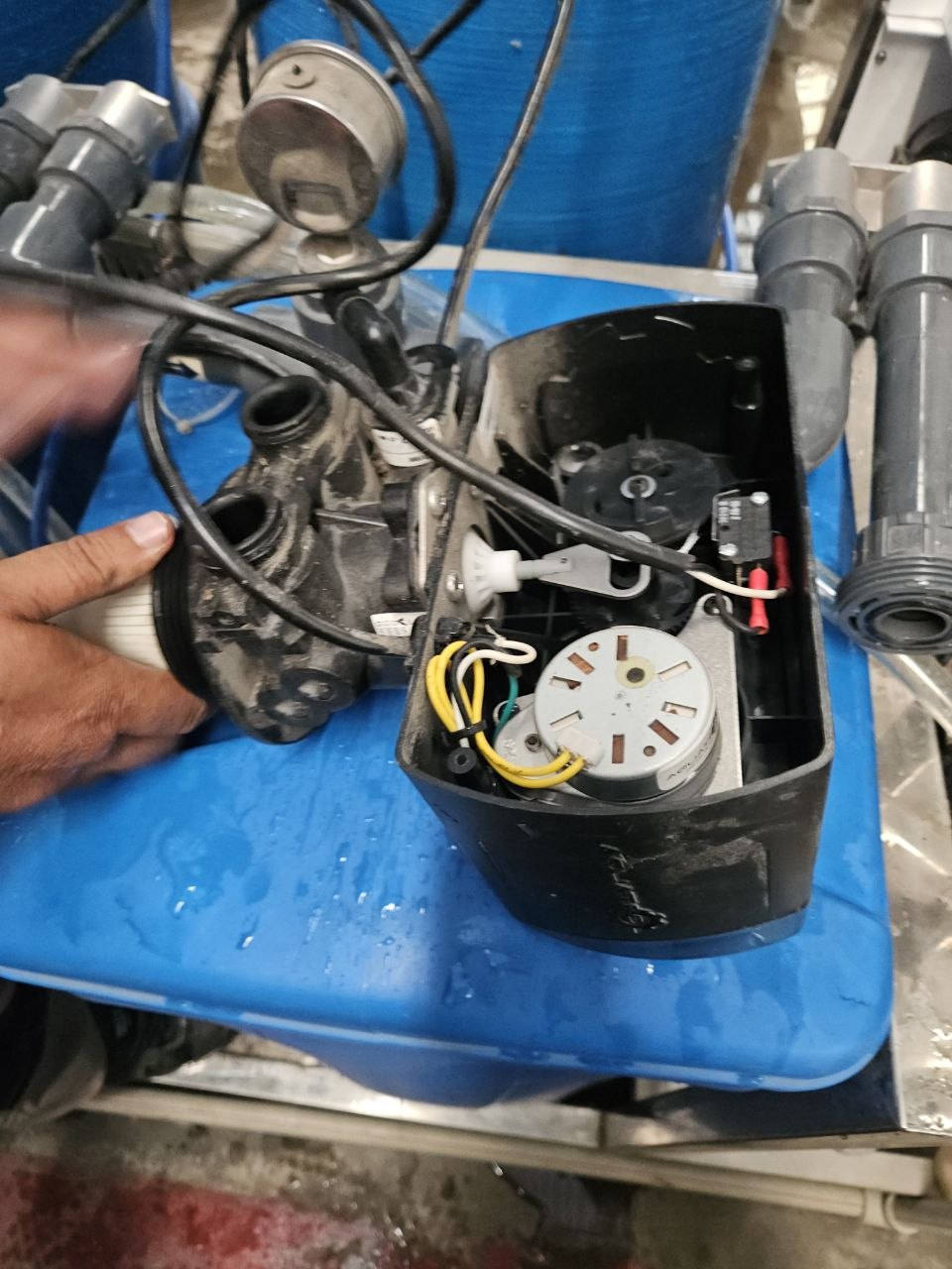 RO automatic control valve maintenance